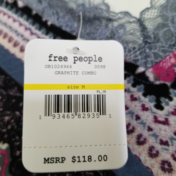 Free people, Stevie Floral Lace Trim Maxi Dress. - Picture 12 of 13